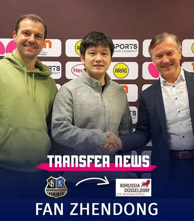 开云-赛季结束后离队！樊振东确认将转会，下赛季携手邱党继续征战德甲